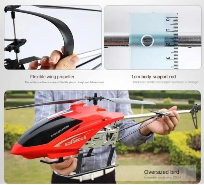 Biggest RC helicopter with Cheaper Price 75cm Long - Image 5