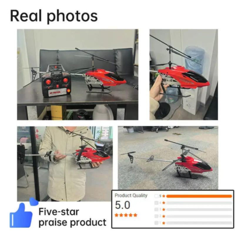 Biggest RC helicopter with Cheaper Price 75cm Long - Image 3