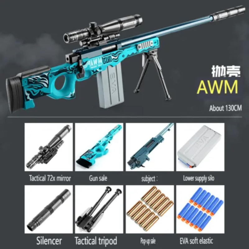 AWM AIRSOFT GUN FOR PUBGMOBILE AND FREEFIRE