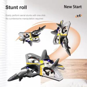 V17 RC Fighter Plane | EPP Foam Glider | 2.4GHz Remote Control | Beginner Friendly Fixed Wing Aircraft | Kids Toy Plane - Image 6