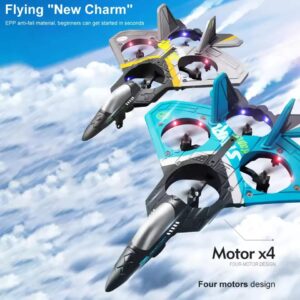 V17 RC Fighter Plane | EPP Foam Glider | 2.4GHz Remote Control | Beginner Friendly Fixed Wing Aircraft | Kids Toy Plane - Image 4