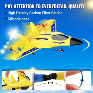 SU-27 RC Fighter Jet | 2.4G Glider Plane with LED | Amphibious Foam Aircraft | 3CH Control for Kids & Beginners - Image 6