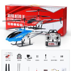 New RC Helicopter with LED | Drop-Resistant Toy Aircraft | 3.5CH Gyro Model | Kids Gift - 75cm - Image 7